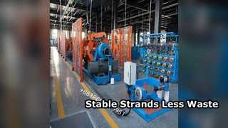 Planetary Strander 安定したストランド ケーブルの生産