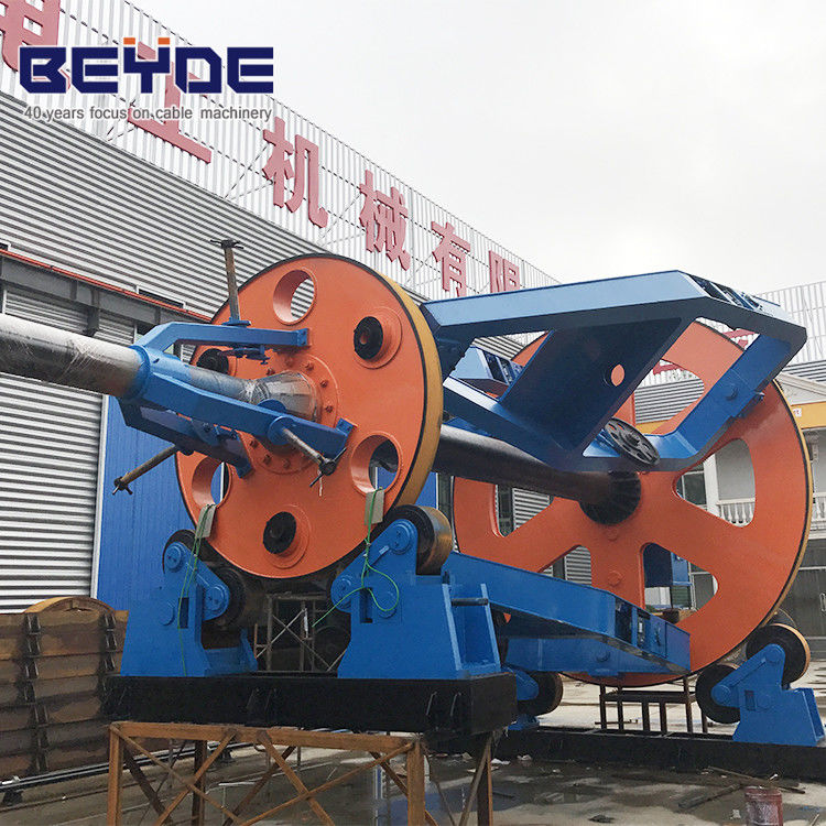 Planetary Type Laying Up Machine , Cable Making Equipment With Meter Counter