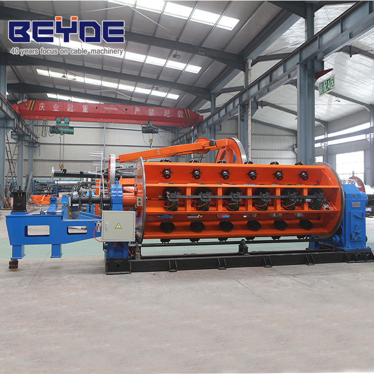 PN400 Rigid Stranding Machine 1-228 Mm Taping Pitch With Anealed Device