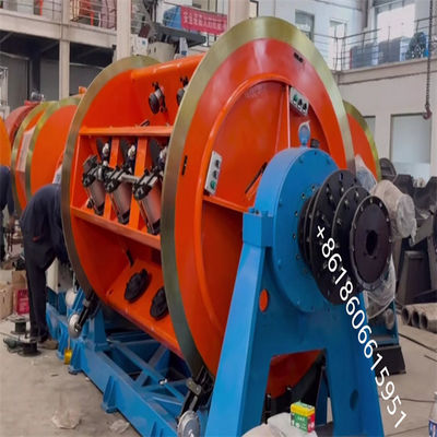手動式ローディングボビンシステムを持つワイヤの生産のための硬いストランディングマシン630/6+12+24