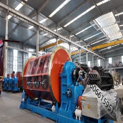 銅線材料 電動ケーブルストランディングマシン 速度回転と最大速度 80r/min Cu 内で