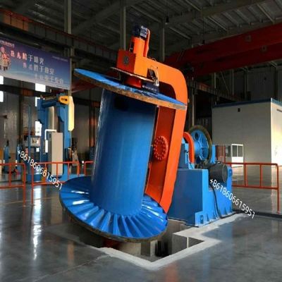 大型電導線のストランディングと非金属テープの包装のための高性能ドラムトイスター機械