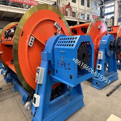 高速硬いストランディングマシン JLK-630/12+24 上頭導体 ACSR/AAAC/AAC
