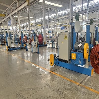 ポータルタイプ ワイヤーの回線と取っ上げ ギャントリー回線と取っ上げ 巨大な直径のケーブルのすべての王を巻き上げる機械