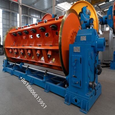 固いストランダー オートマティック・バッチ・ロード・システムとオート・ピンル・ロック・アンド・オート・テンション・コントロール