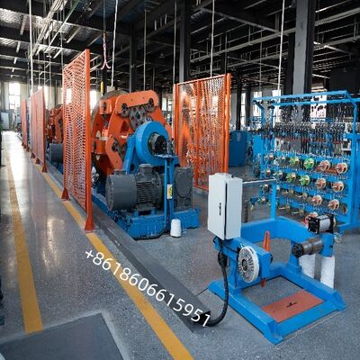 安定したストランド形成と材料廃棄物の削減のための重用惑星ストランディングマシン JLY-400/500/630モデル